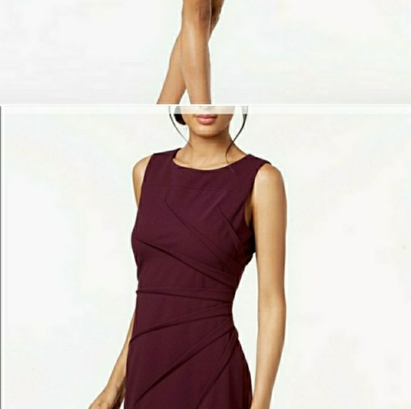 Calvin Klein Deep Purple Dress - Picture 2 of 4